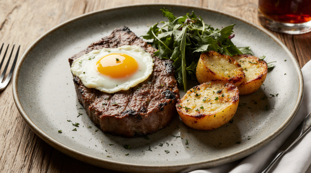 Steak and Eggs Recipe